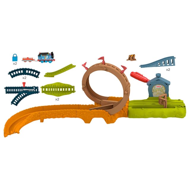 Train Loop Set Order Fisher Price - Thomas & Friends Launch & Loop Maintenance Yard ...