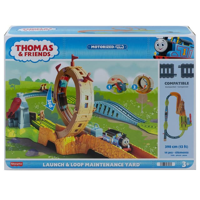 Train Loop Set Order Fisher Price - Thomas & Friends Launch & Loop Maintenance Yard ...