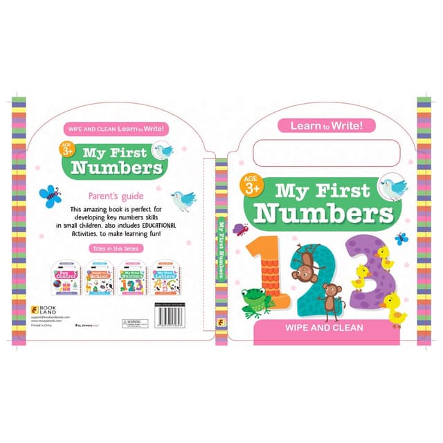Order Learn To Write: My First Numbers - Book Now! | Jomla.ae