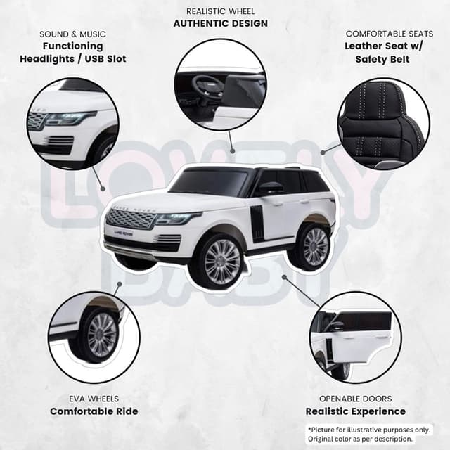 Baby Rang Rover Order Lovely Baby - Range Rover Premium Electric Ride on Car - 24V ...