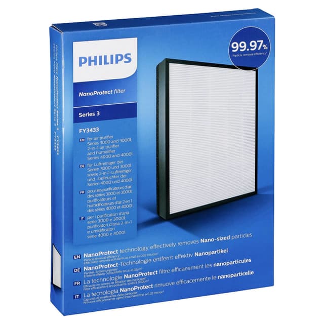 Philips Filter NanoProtect für Luftbefeuchter FY3433/10 Philips Filter NanoProtect für Luftbefeuchter FY3433/10